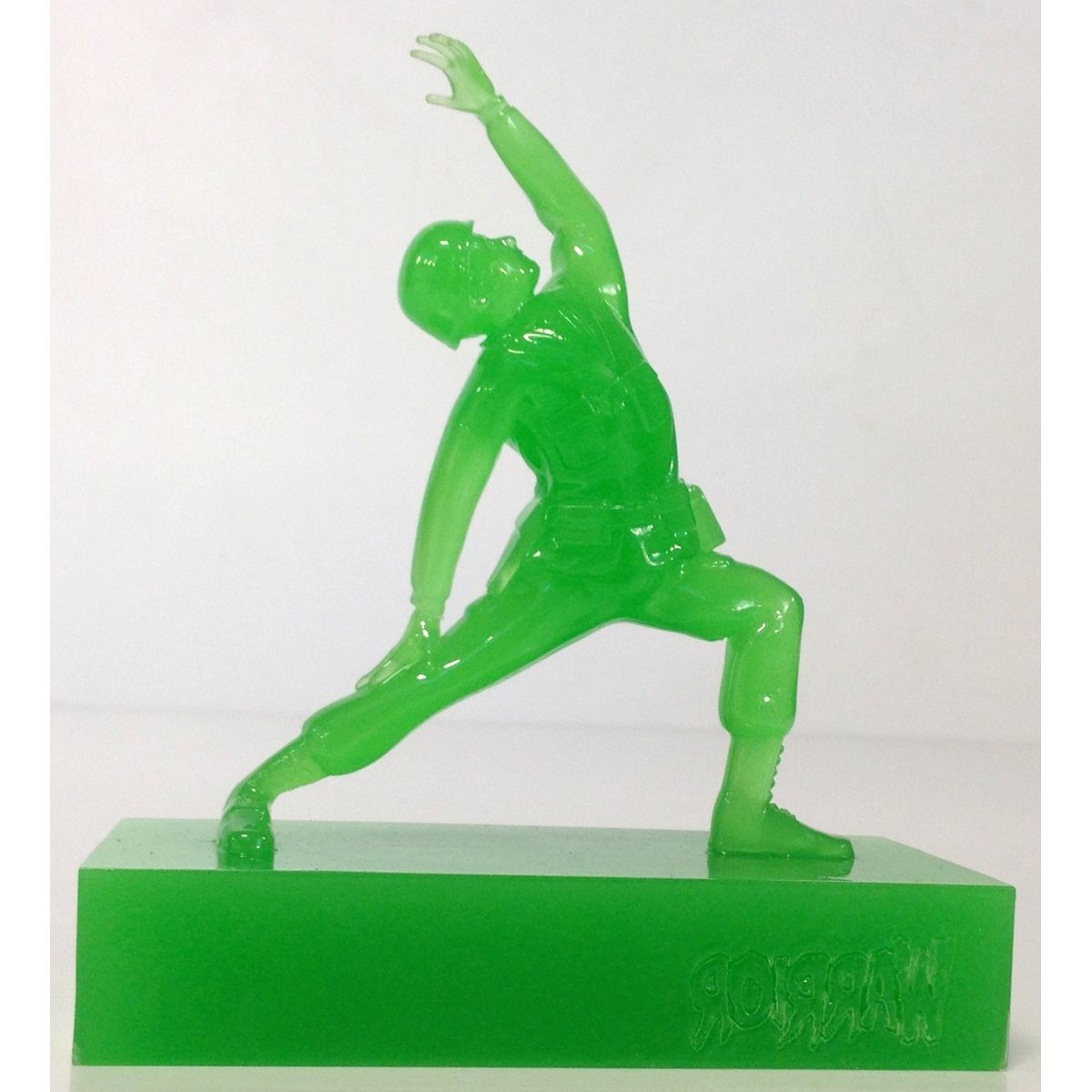 Army Man Viparita Virabhadrasana - GID