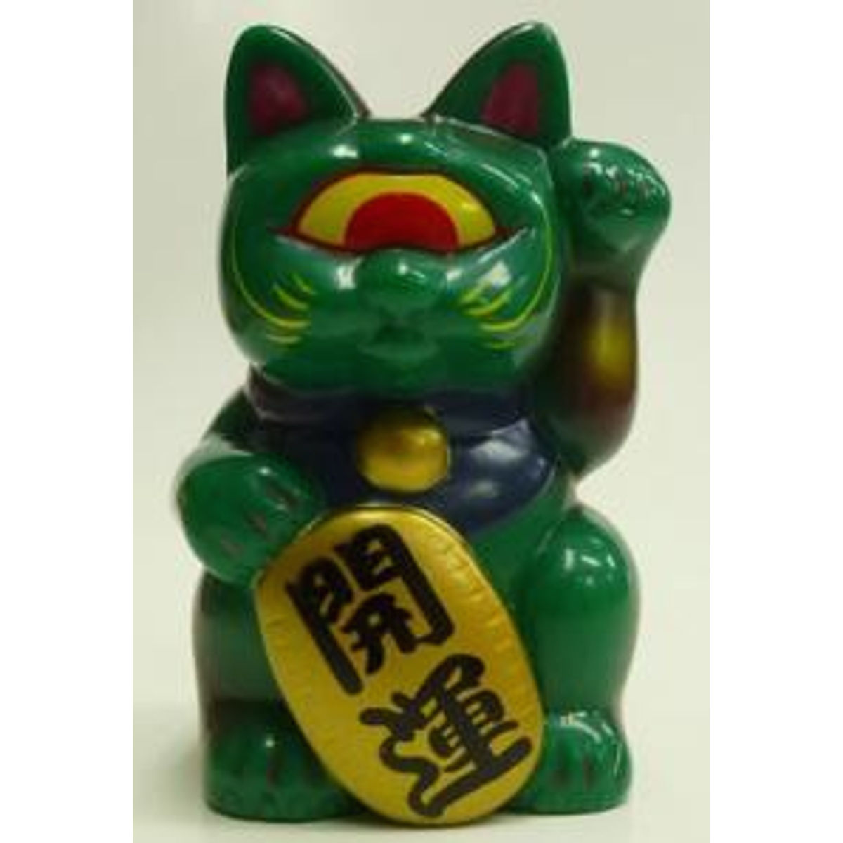 Fortune Cat Baby green good luck