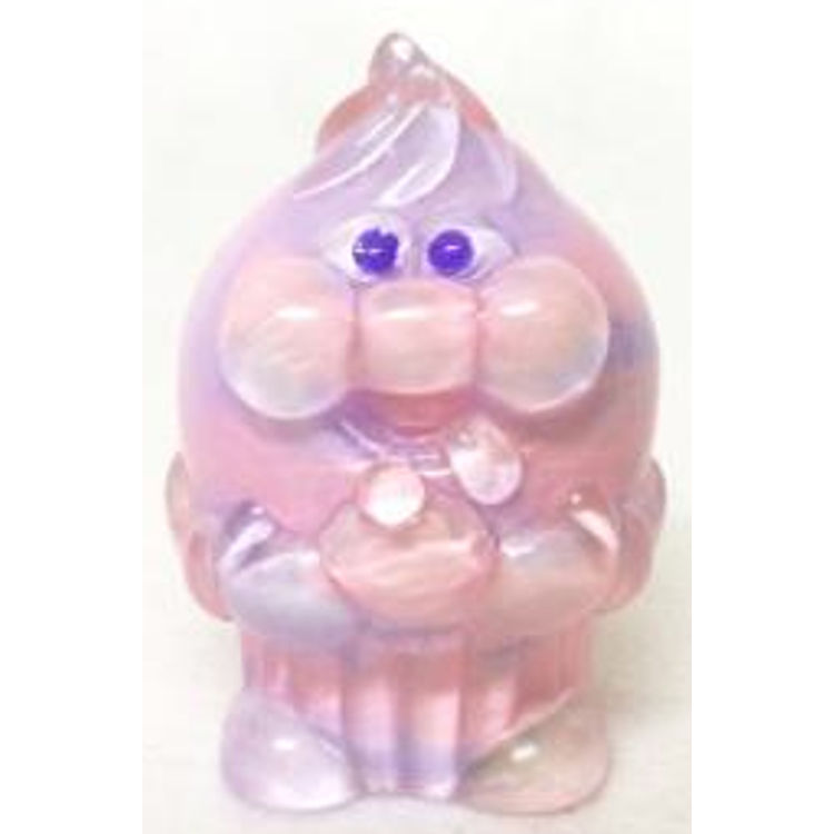 Muu Marble painting (Pink x Purple) by Aya Takeuchi