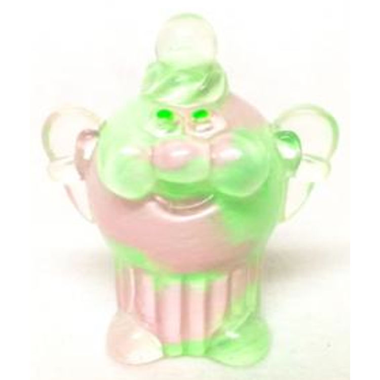 Cuppy Marble painting (Pink x Green) by Aya Takeuchi