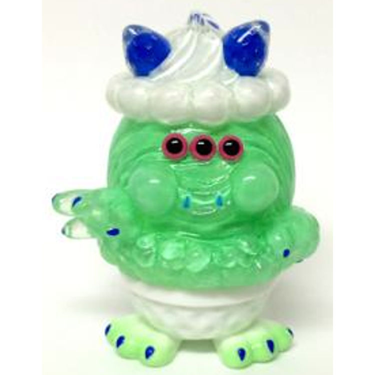 Aimon three eyes (with legs) Light Green by Aya Takeuchi
