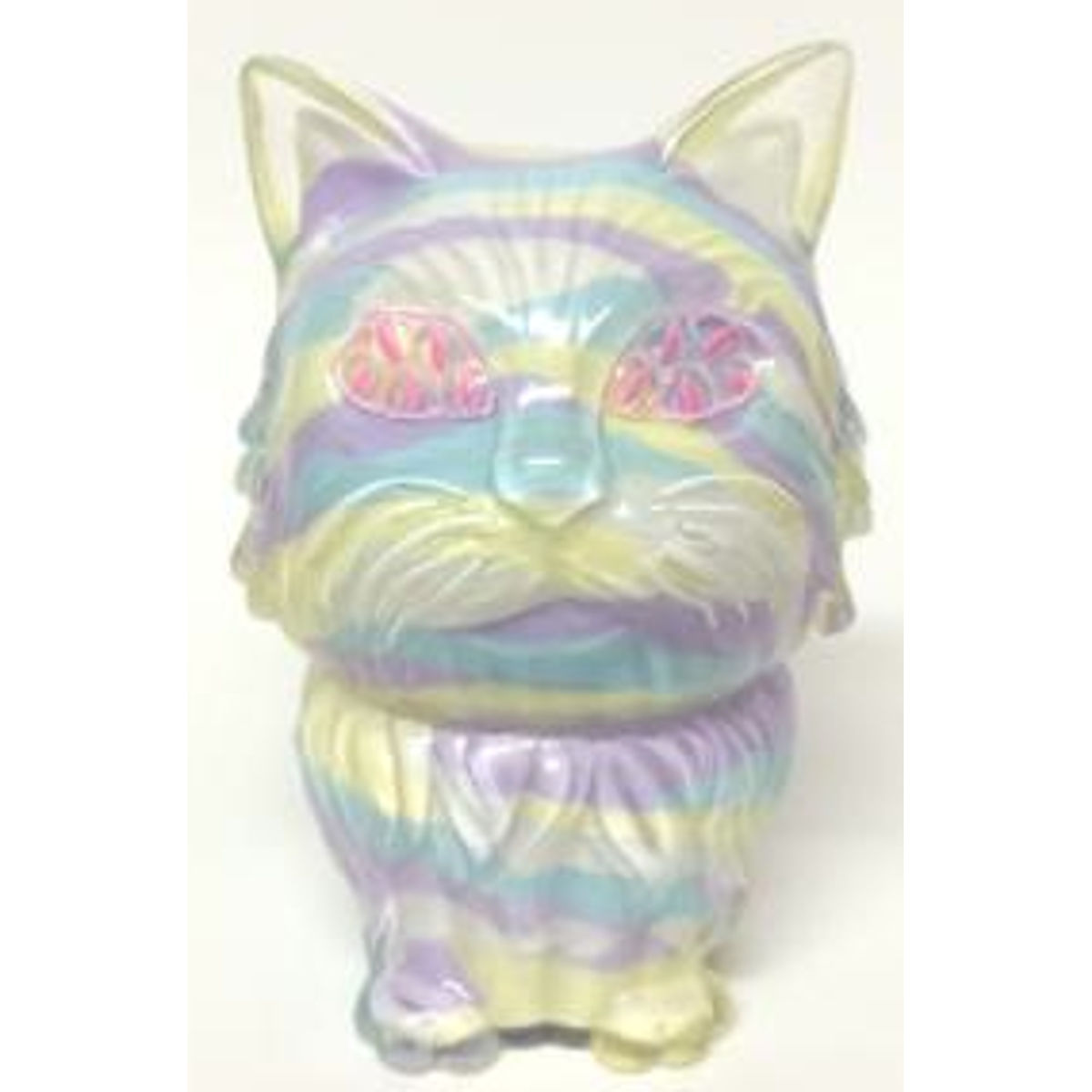 MANY EYES CAT pastel