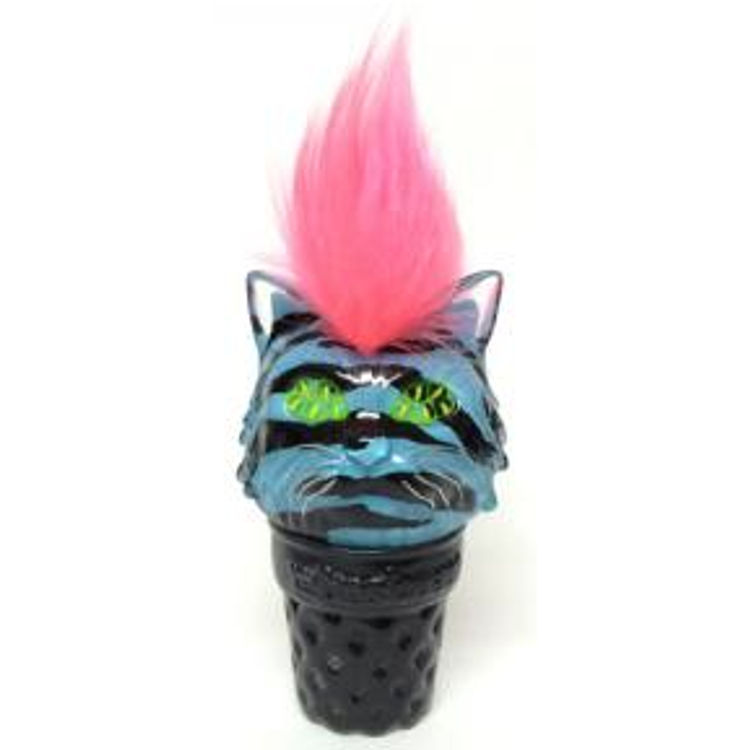 MANY EYES CAT ICECREAM (MOHAWK) Light Blue by Aya Takeuchi