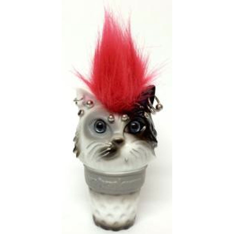 REFRESHMENT CAT ICECREAM Mohawk x piercing by Aya Takeuchi