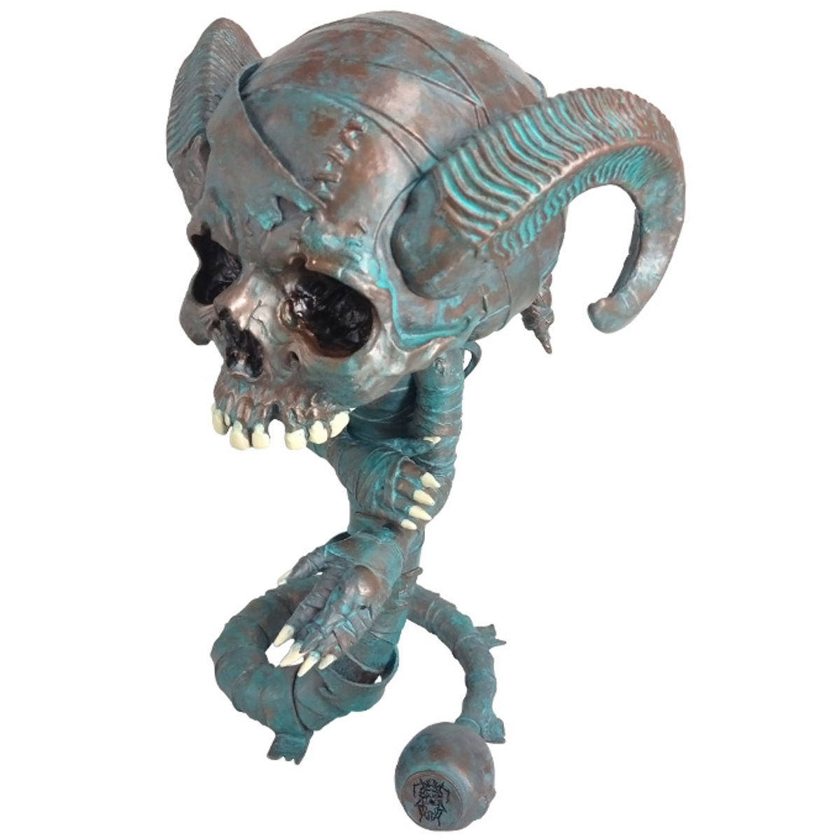 Sync. PUSHEAD snotblower - Verdigris Version