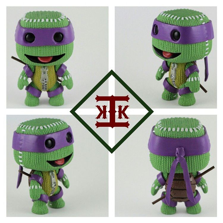 TMNT SACKBOY DONATELLO by Lando Wilkins