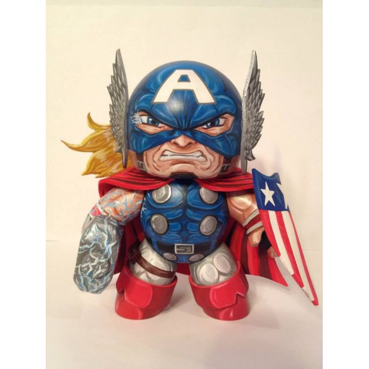 Thor/Captain America Mashup by The Monsterkrebs