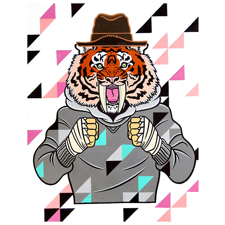 Tiger Beat Down by Jared Deal