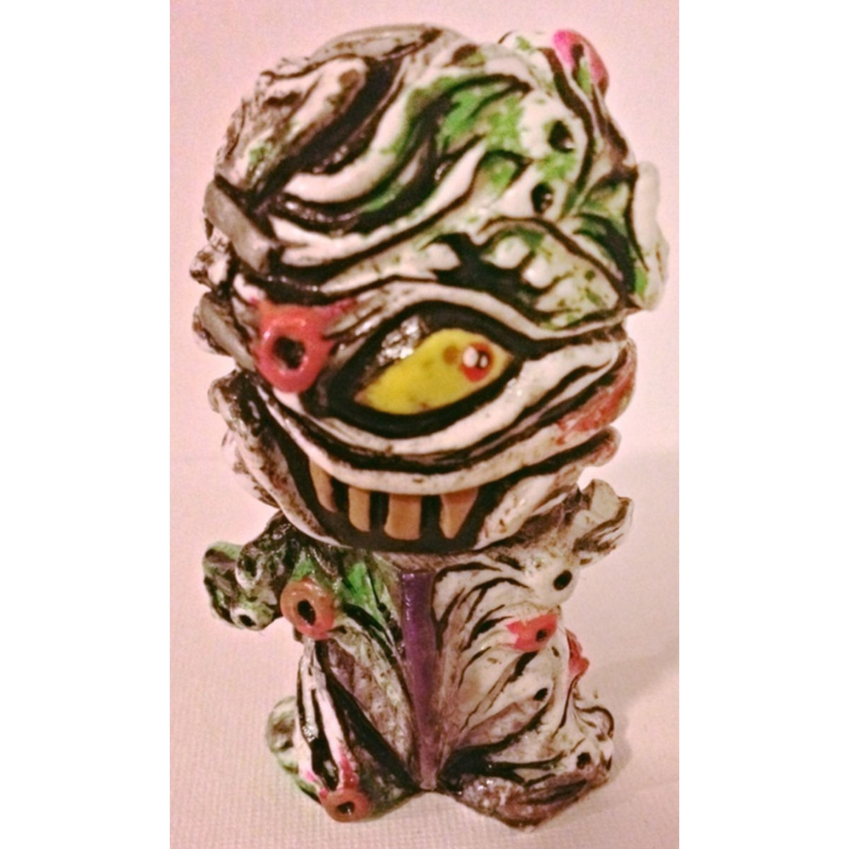 Bottom Feeder one-off white resin