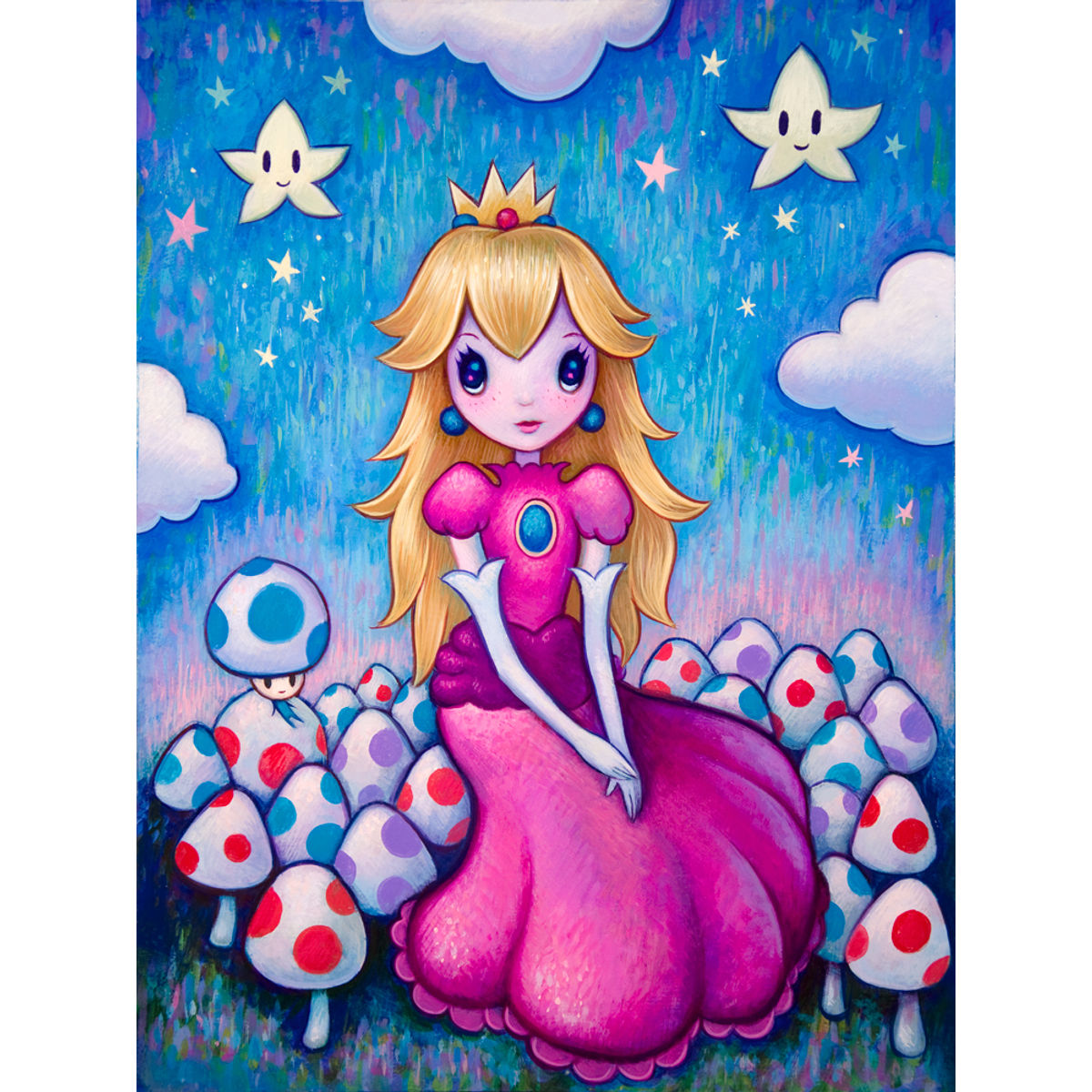 PRINCESS PEACH - Print