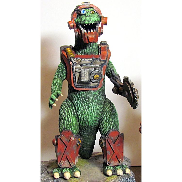 War on Prehis x Small Angry Monster - Battlesaurs (Green) by Small Angry Monster (Adam Pratt)