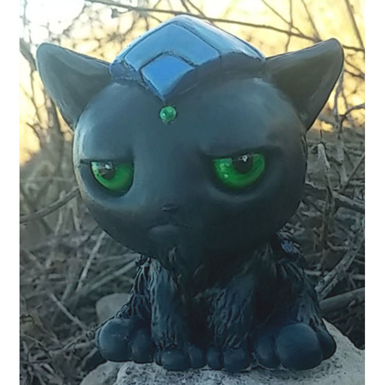 Sly Black Panther Sphinx Babby by f+ (Josh Pearce)