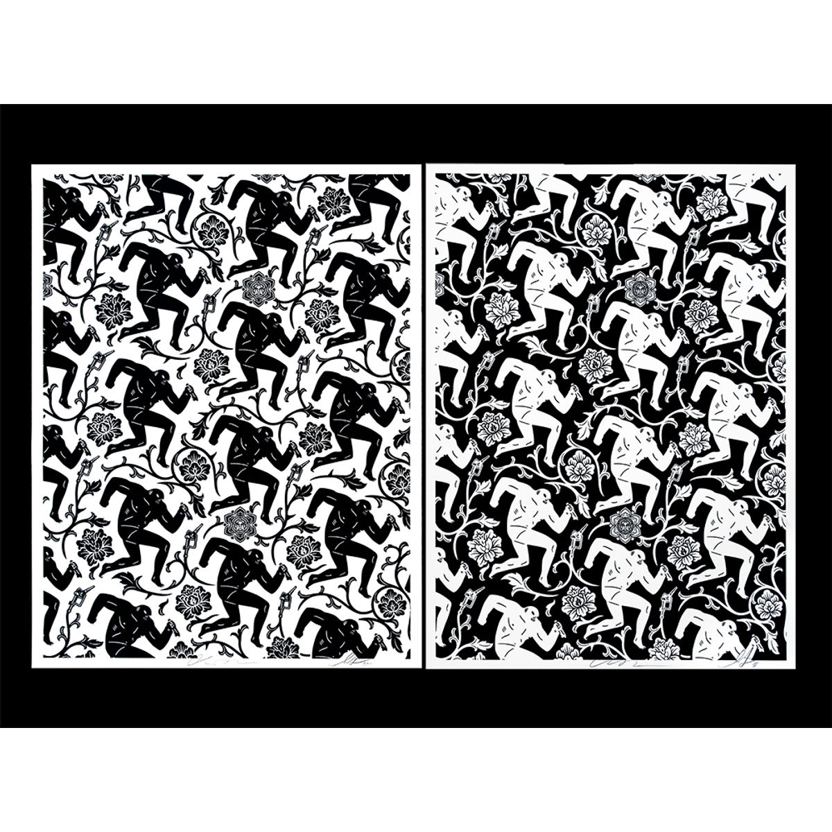 Pattern of Corruption (Black/White)