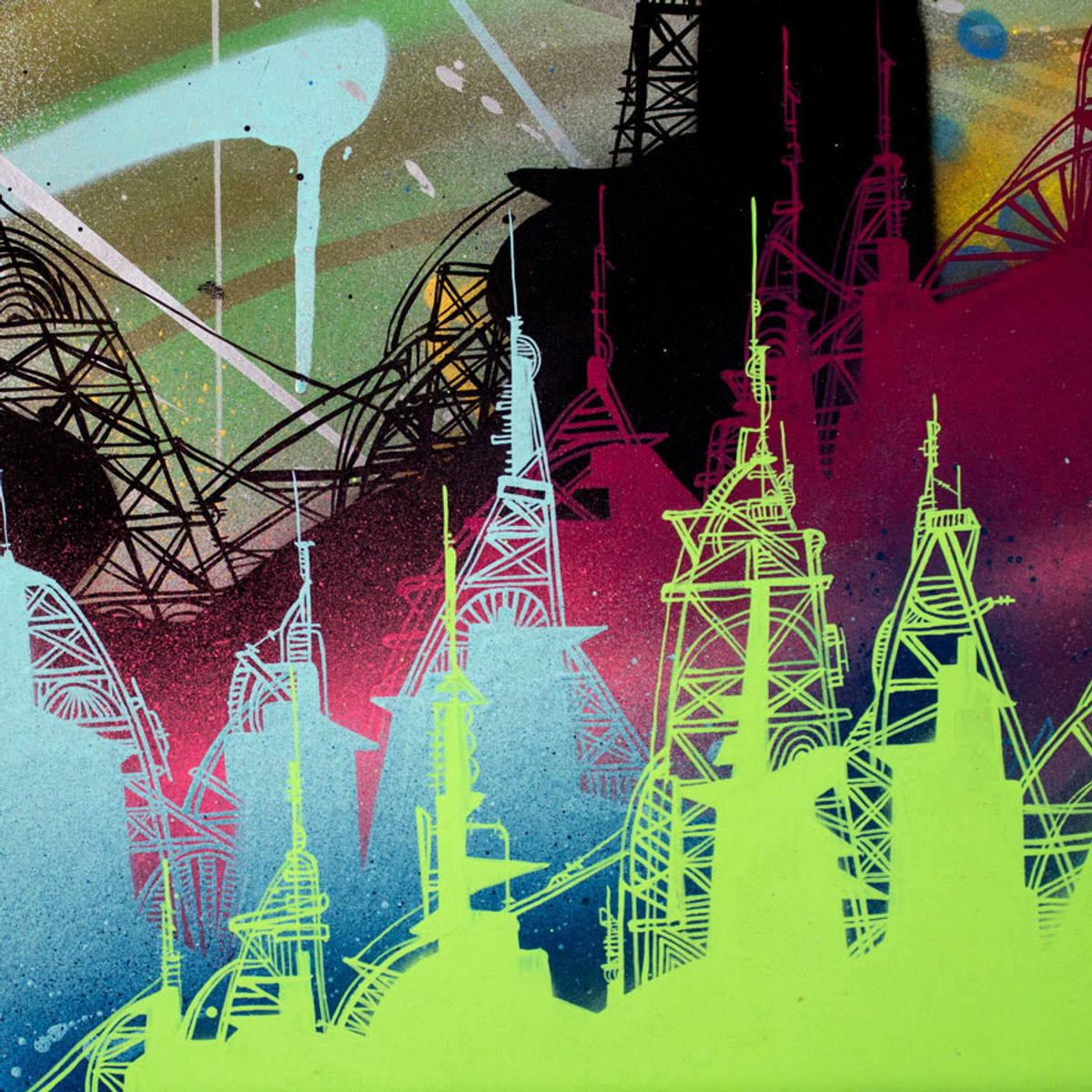 Acid City Volume 3 - Original Artwork #2