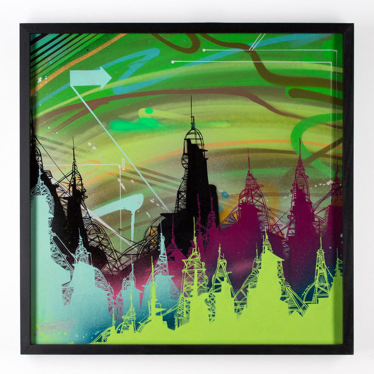 Acid City Volume 3 - Original Artwork #2 by Tead
