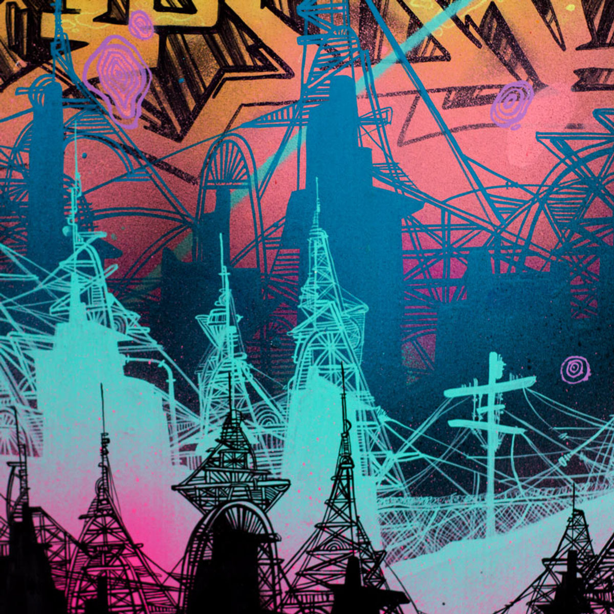 Acid City Volume 3 - Original Artwork #4