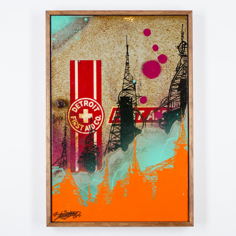 Acid City Volume 3 - Original Artwork #6 by Tead