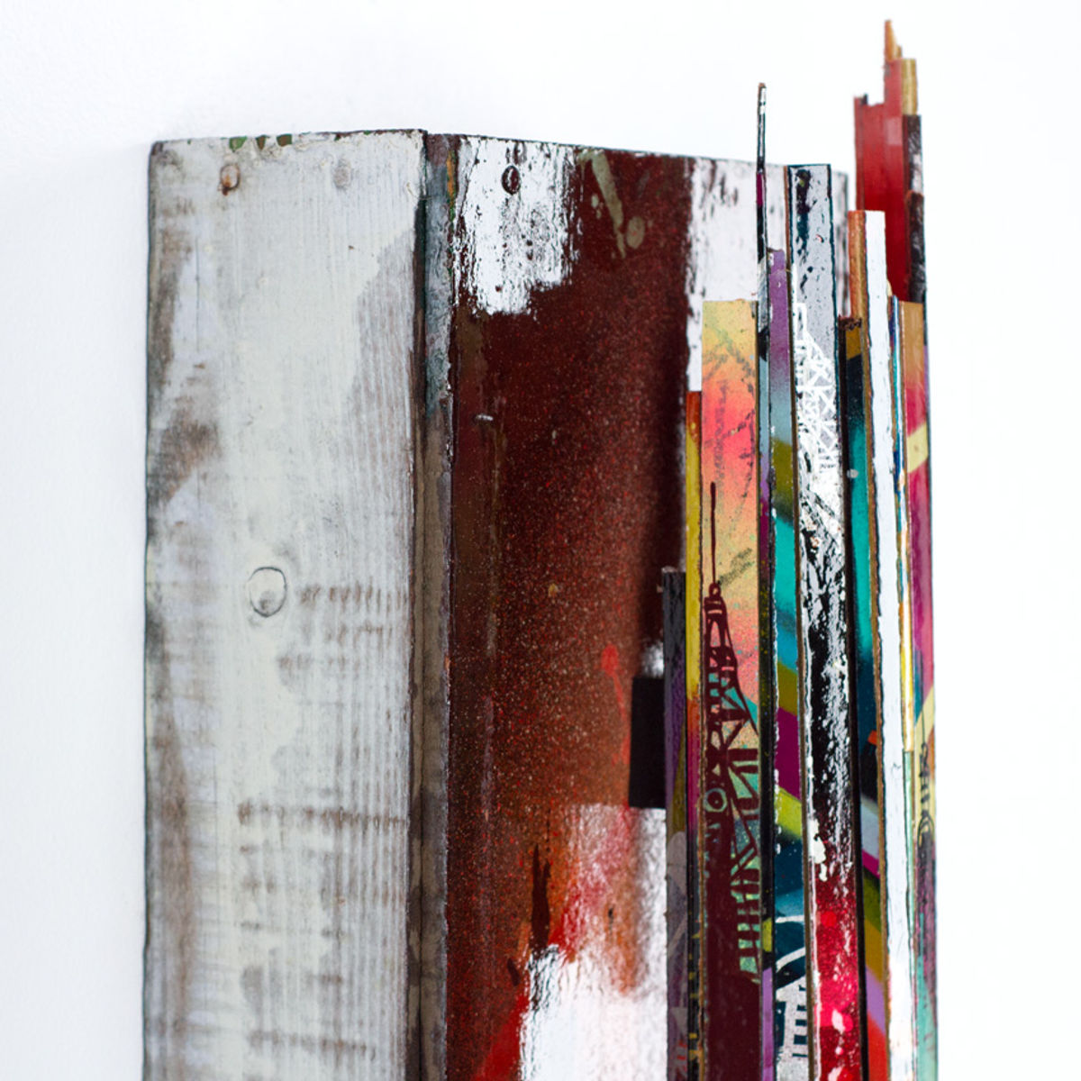 Acid City Volume 3 - Box Sculpture - Original Artwork