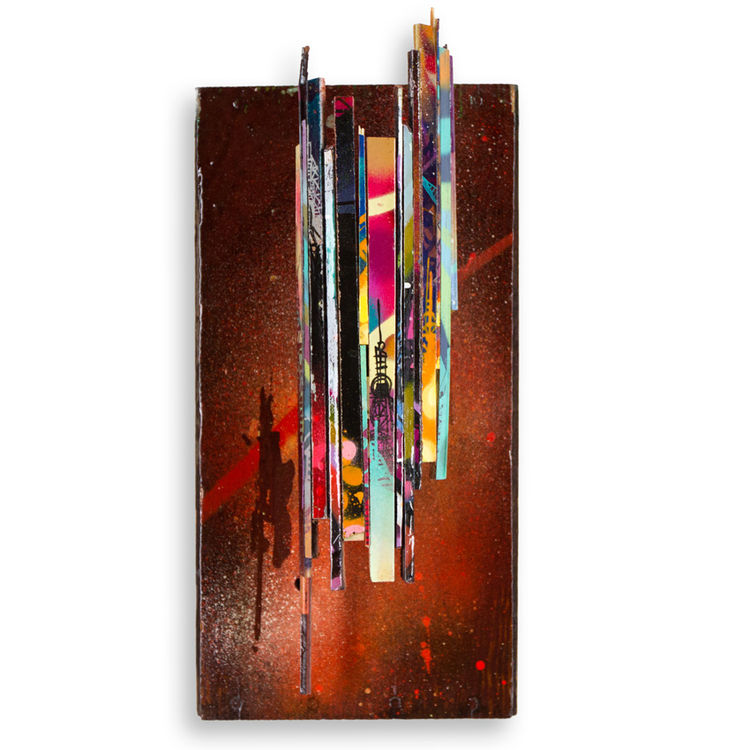 Acid City Volume 3 - Box Sculpture - Original Artwork by Tead