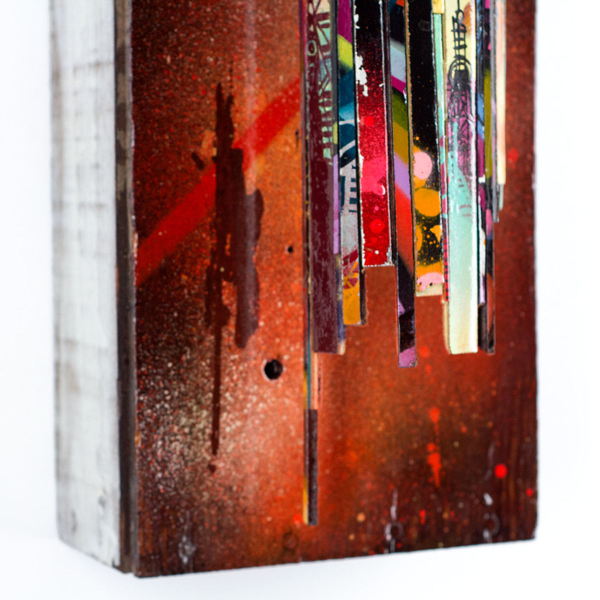 Acid City Volume 3 - Box Sculpture - Original Artwork