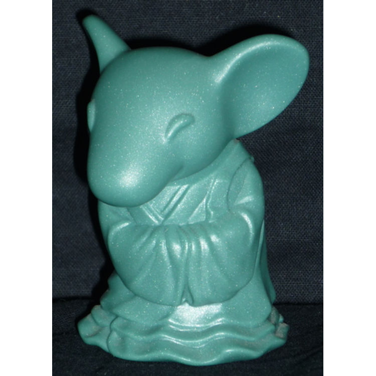 Gagameru zodiac Soft Vinyl 2008 child rats [ Blue gray molding ] by Gargamel (Kiyoka Ikeda)