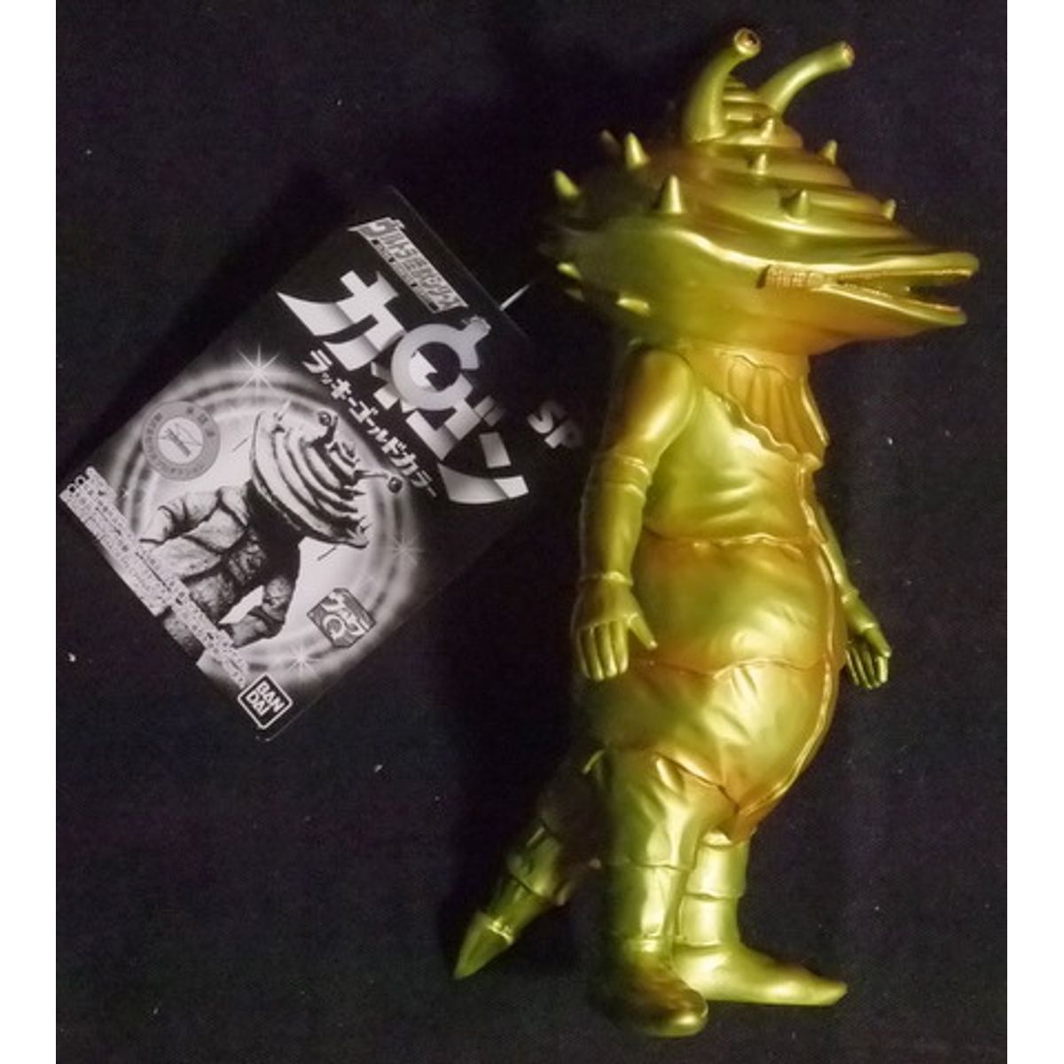 Bandai Ultra Monster 2011-SP coin monster Kanegon lucky Gold color