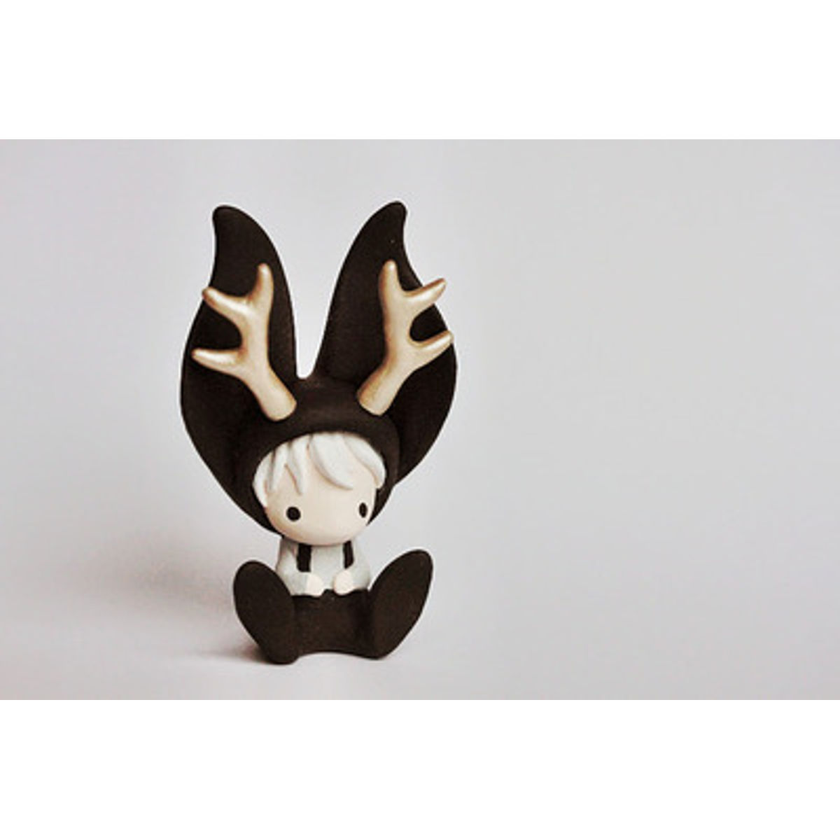 Miniature Jackalope toy