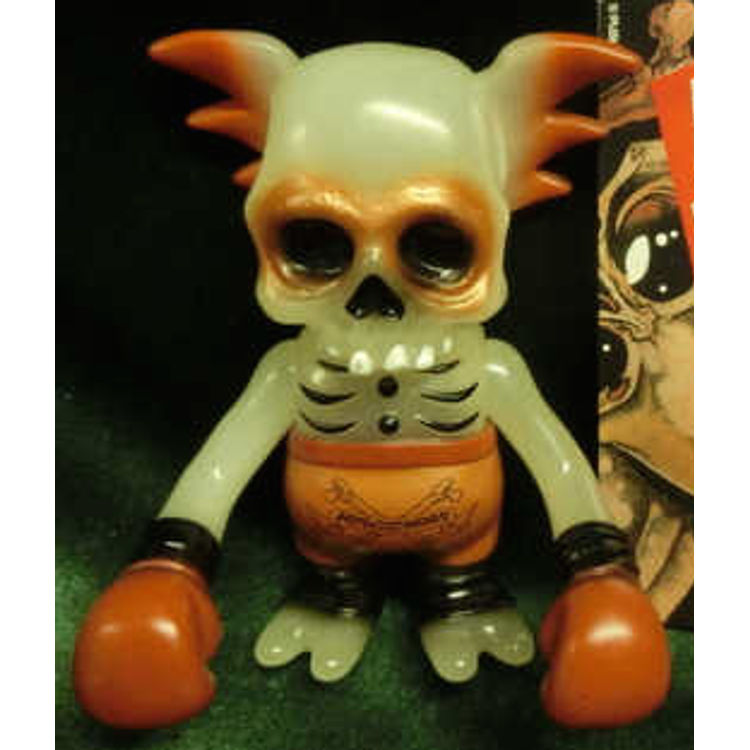 secret base Astro Zombies Skull Wing (ASTROZOMBIES 15th anniversary / Clear White molded) by Pushead (Brian Schroeder)