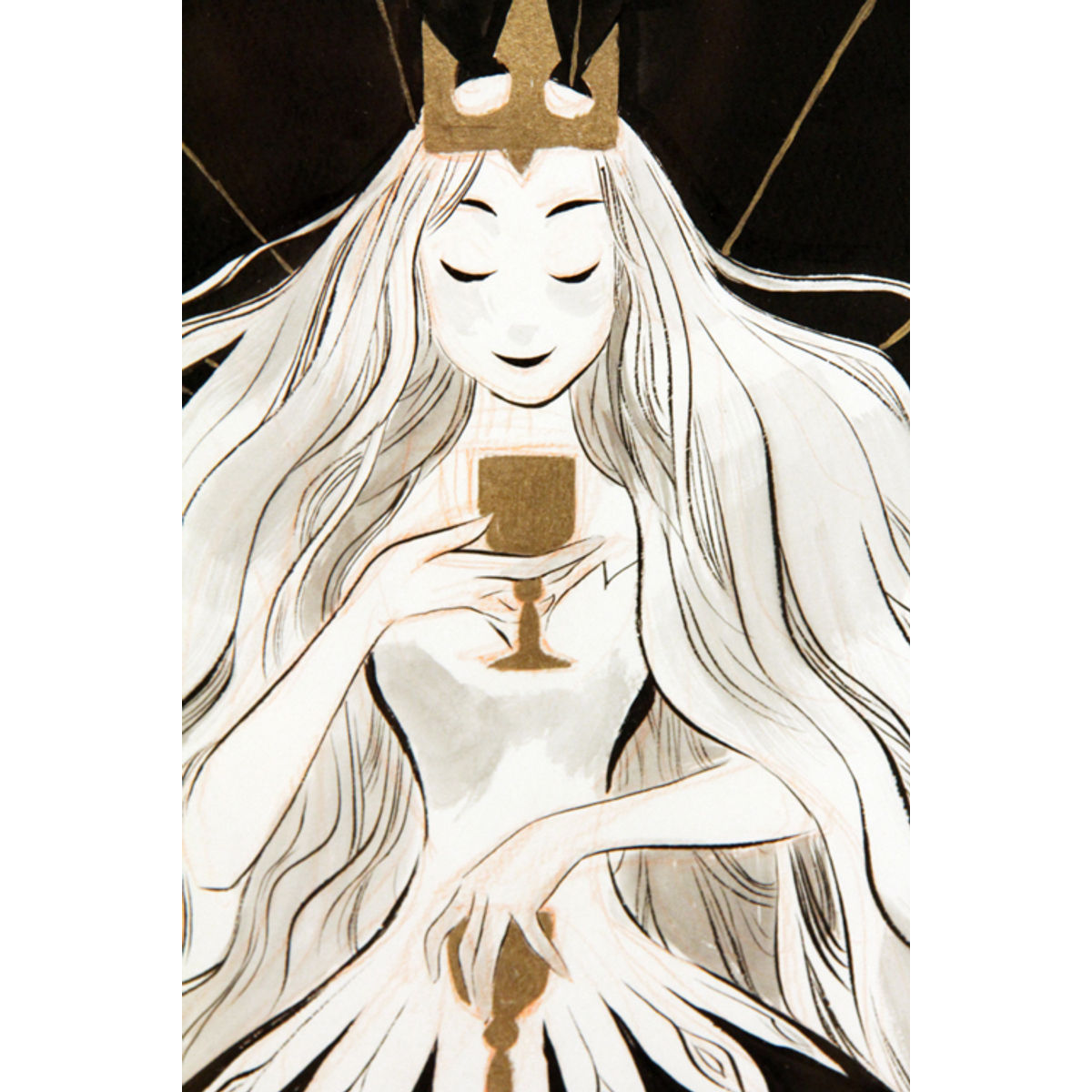 THE QUEEN OF CUPS