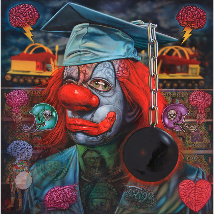 CLOWN SCHOOL by Ron English