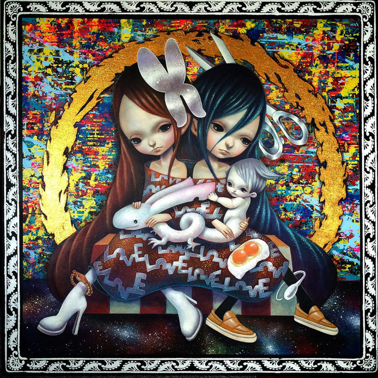 ONE (SCISSORS & BUTTERFLY) by Yosuke Ueno