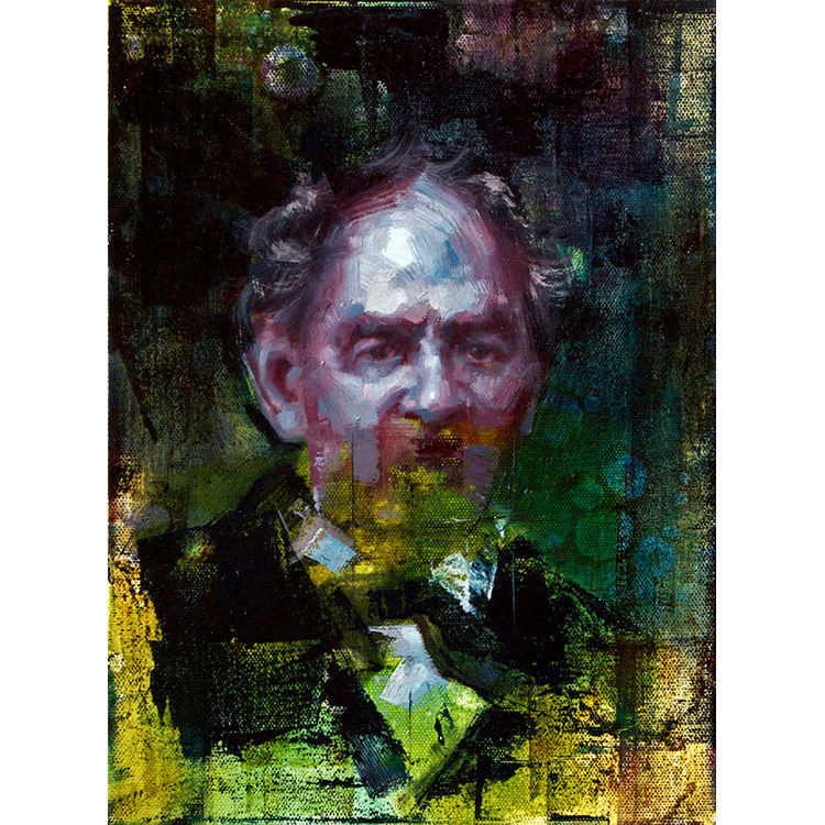 EVERY MINUTE (PORTRAIT OF P.T. BARNUM) by John Wentz