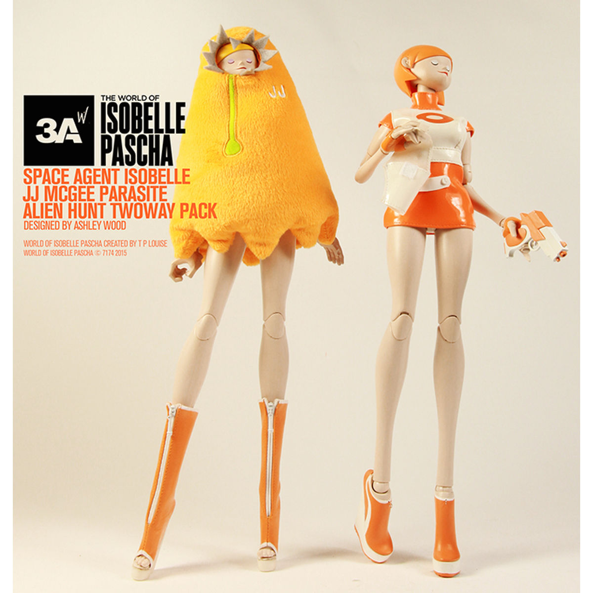 Isobelle Pascha - Space Agent Isobelle JJ McGee Parasite Alien Hunt Twoway Pack