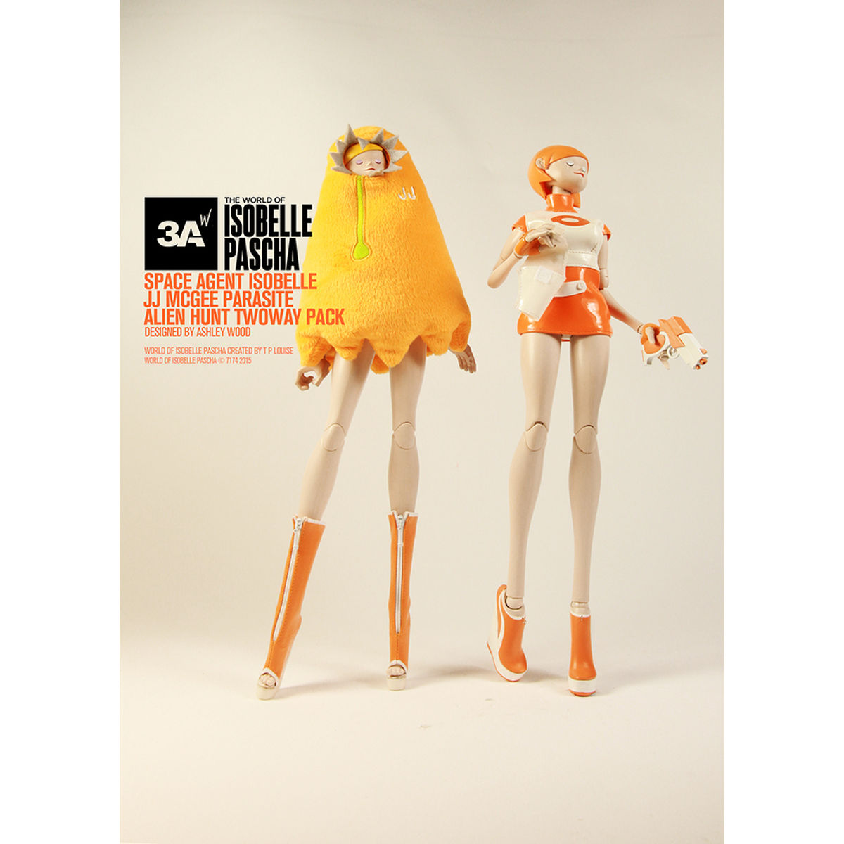 Isobelle Pascha - Space Agent Isobelle JJ McGee Parasite Alien Hunt Twoway Pack