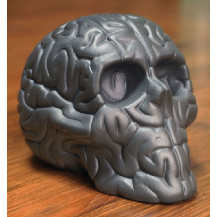 Black Skull Brain by Emilio Garcia