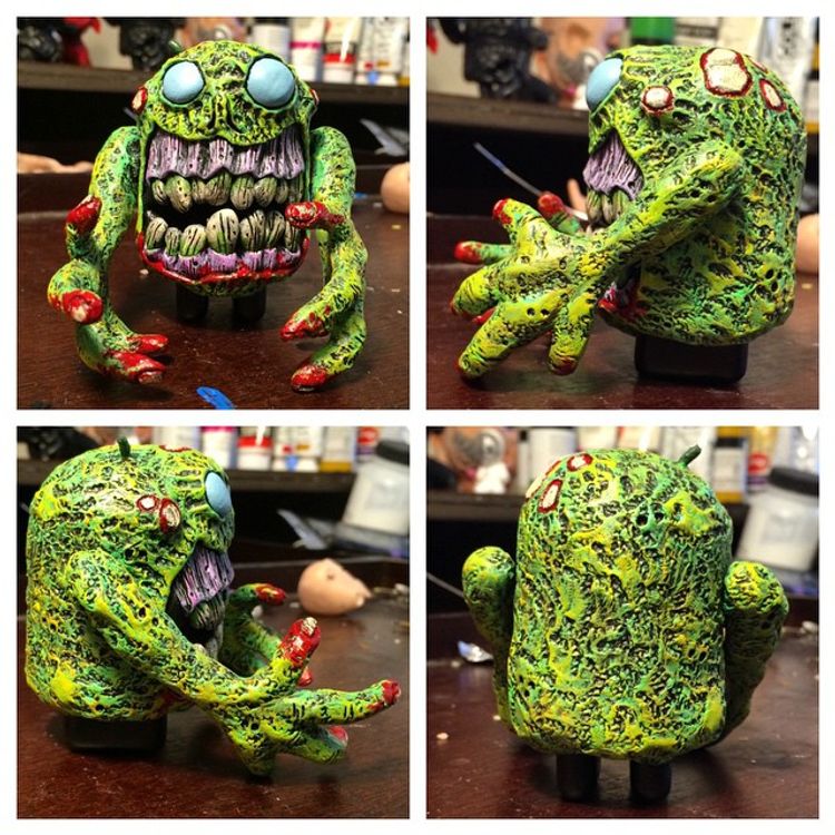 Zombie Android Little Freak by Nick Berrett