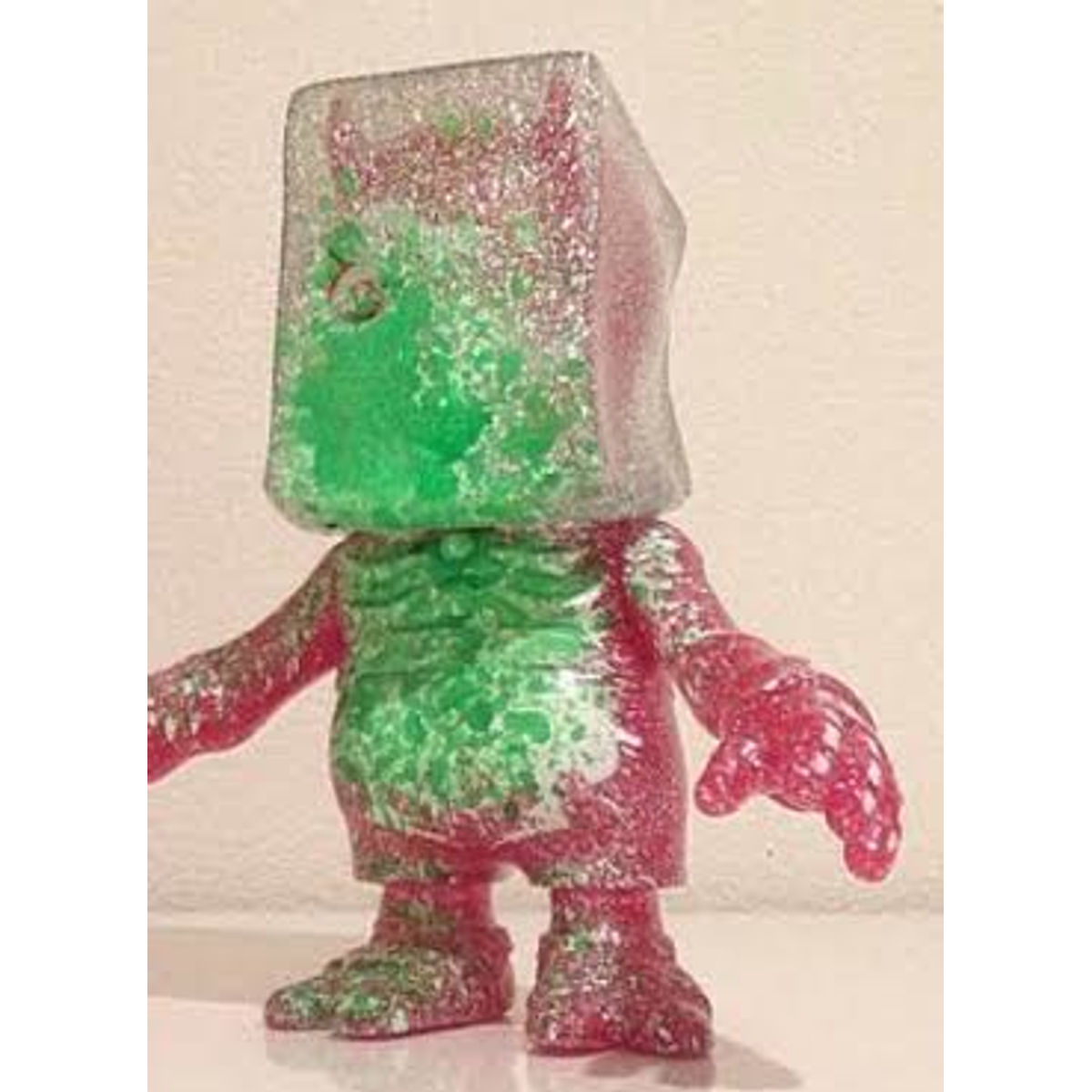 SKULL BBB - Happy Evil Year Twenty-Fifteen ( pink lame ) (Green Splatter - Secret)