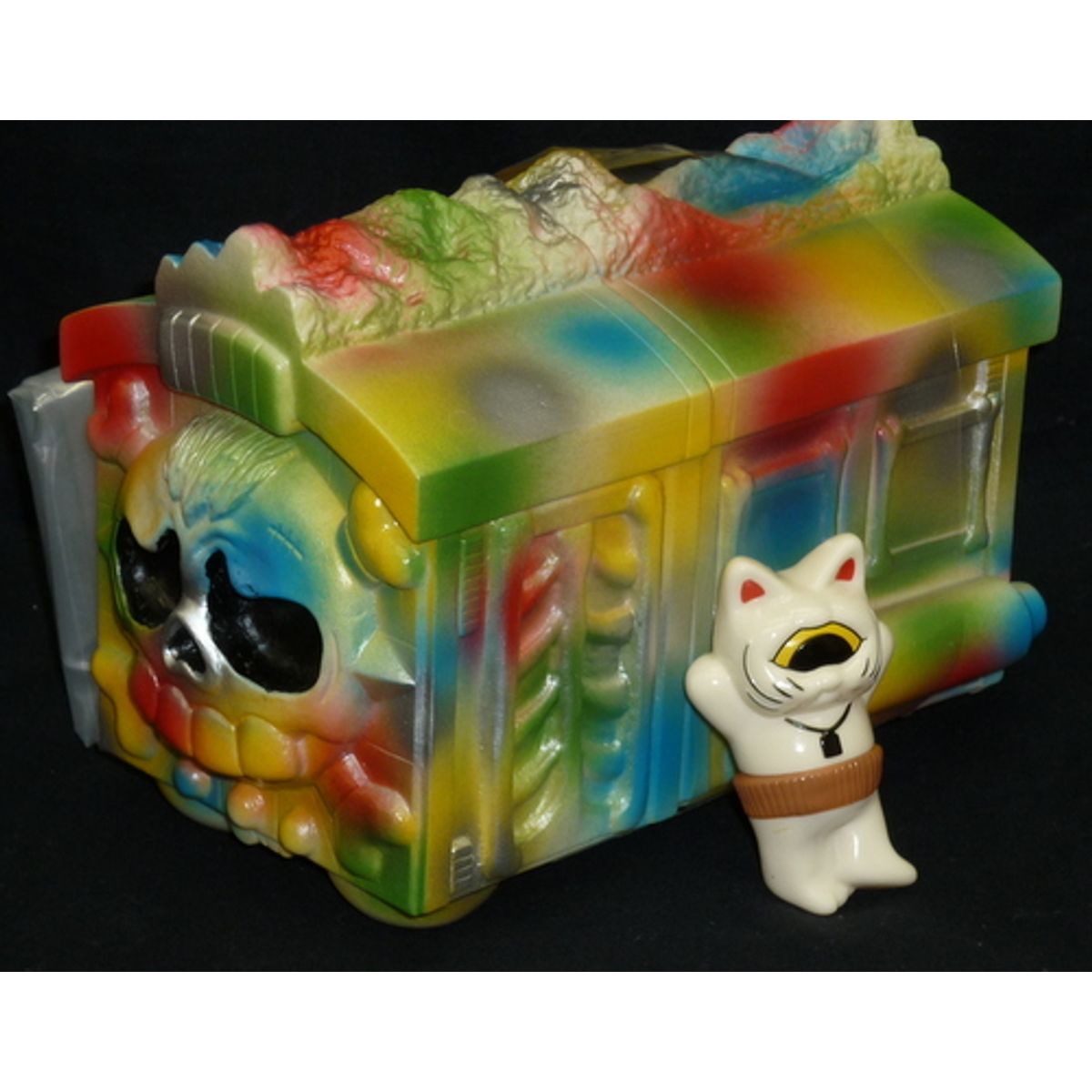 Real head Mayo Kai speed Adios [ white molding / rainbow-colored spot ]