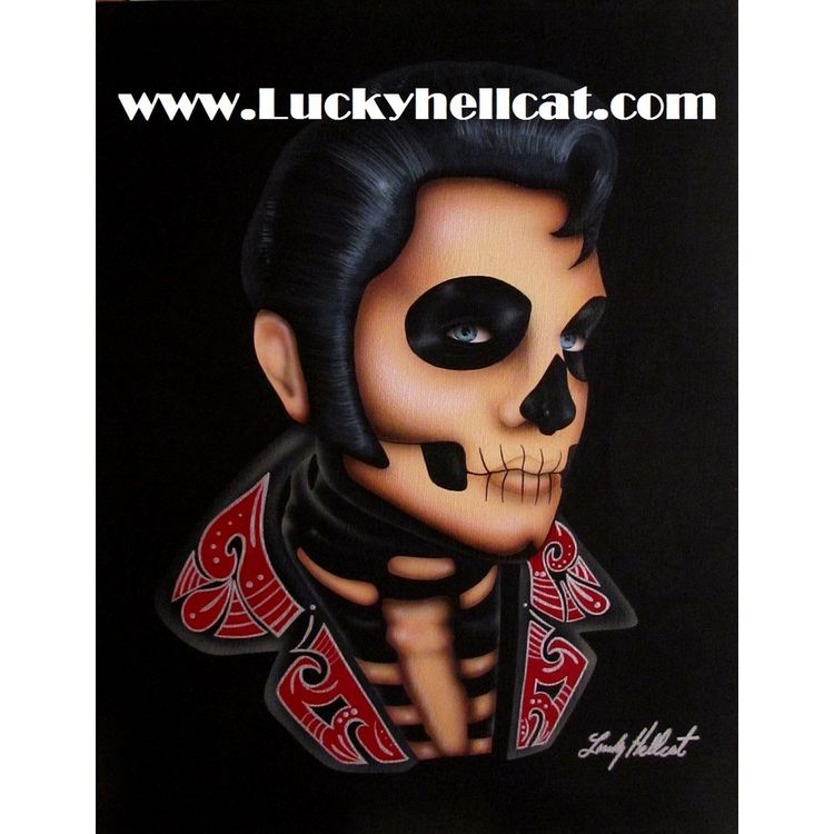 Santa Muerte by Lucky Hellcat