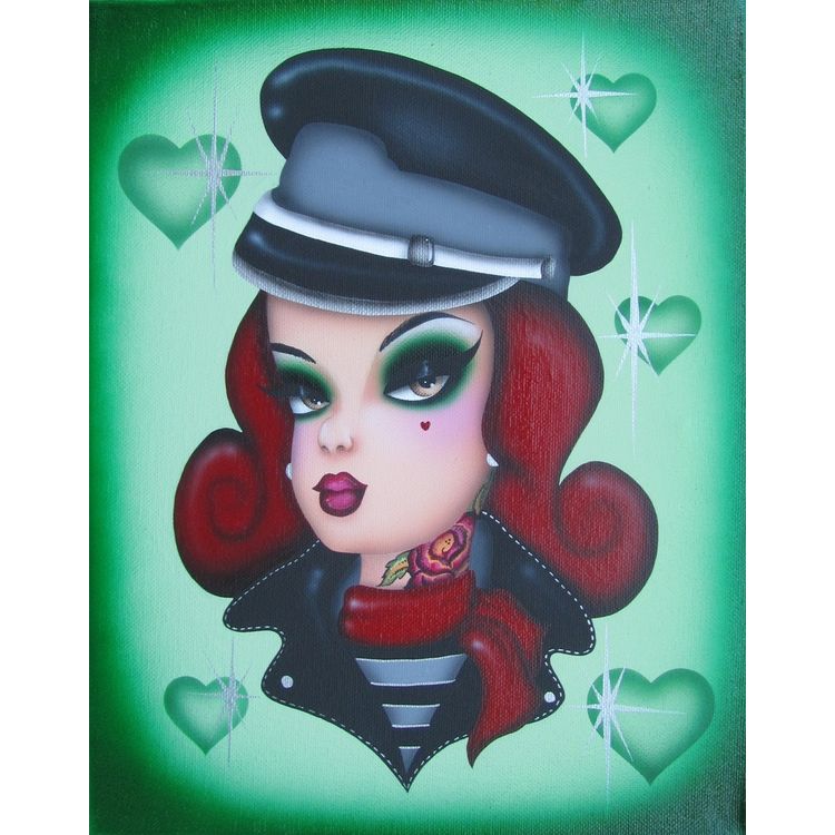 Red Head Momma by Lucky Hellcat