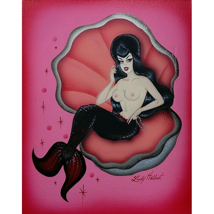 Vampy Mermaid by Lucky Hellcat