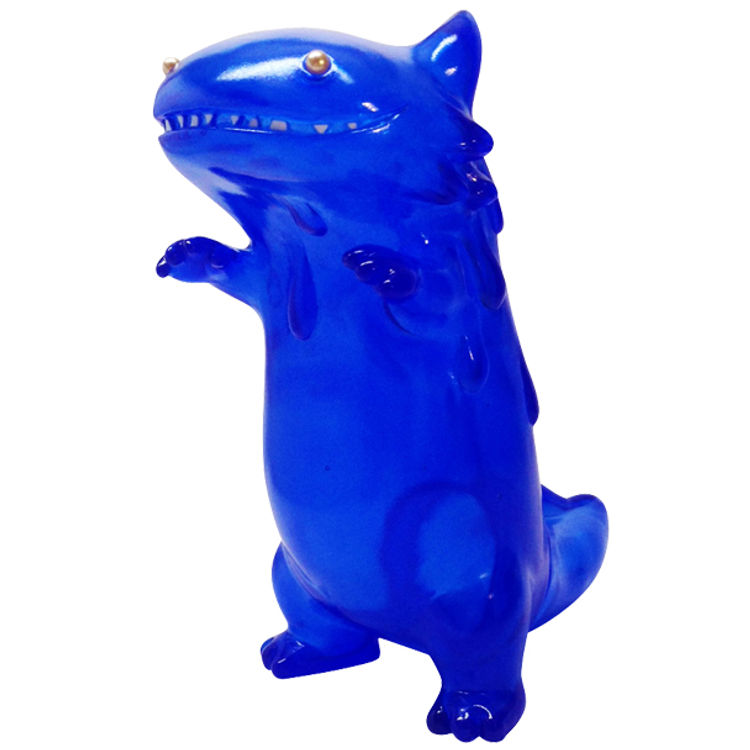 Salamander monster Byron - clear blue by Shoko Nakazawa (Koraters)