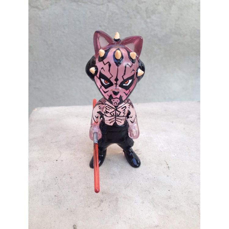 Darth Meaw Clear Pink by Catmask Meaw