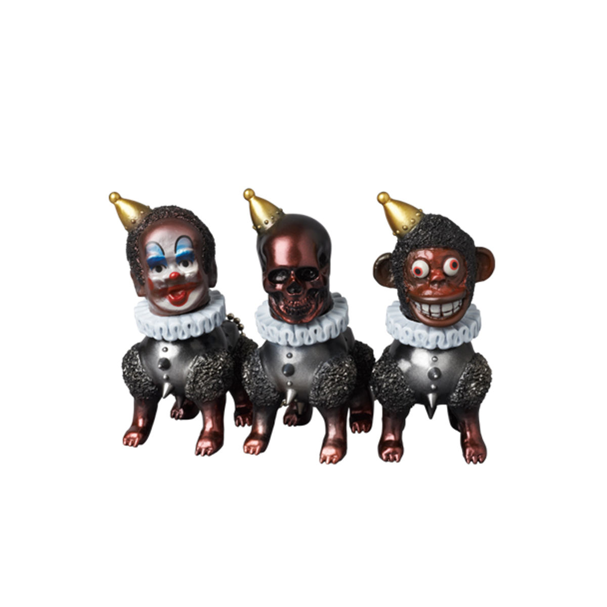 Tetsusaru No. 2 + iron dog three animals ( Medicom Toy Exclusive )