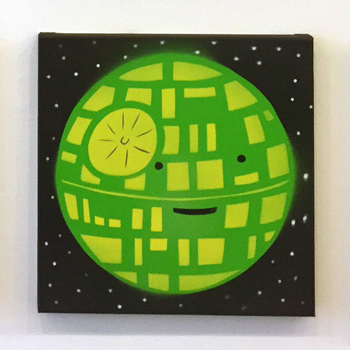 Happy Death Star (Green/Yellow)