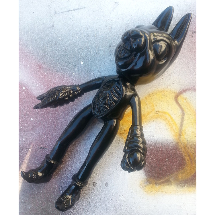 MISTER REE - BLACK USAGI BLANK by Paul Kaiju