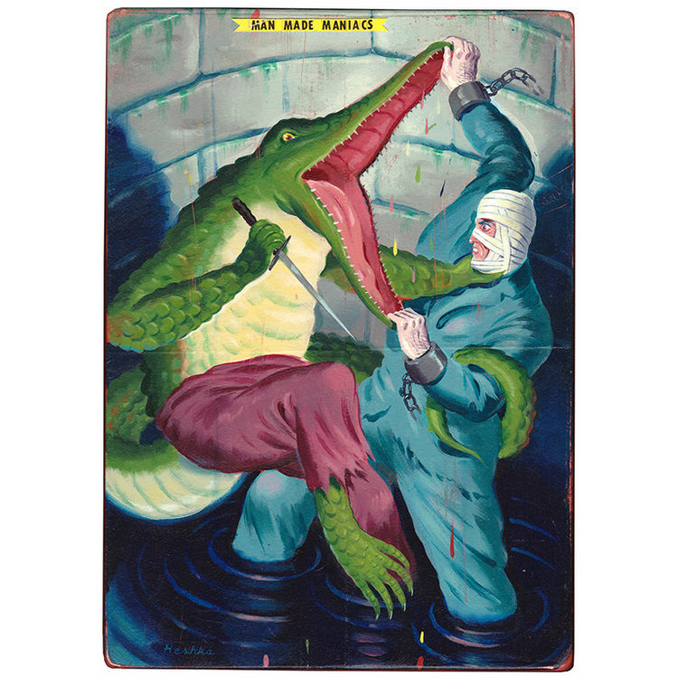 Man-Made Maniacs by Ryan Heshka