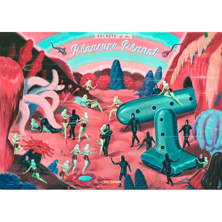 Pleasure Planet by Ryan Heshka