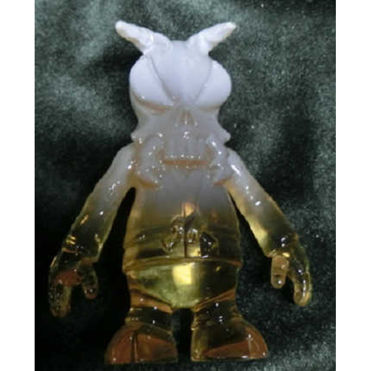 secret base resin cast Sukarubi SKULL-BEE (clear yellow molding) by Secret Base