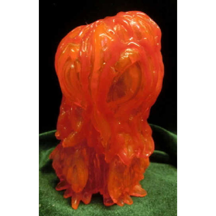 cure CCP mini size Hedorah (Clear Orange molding) by Cure Toys